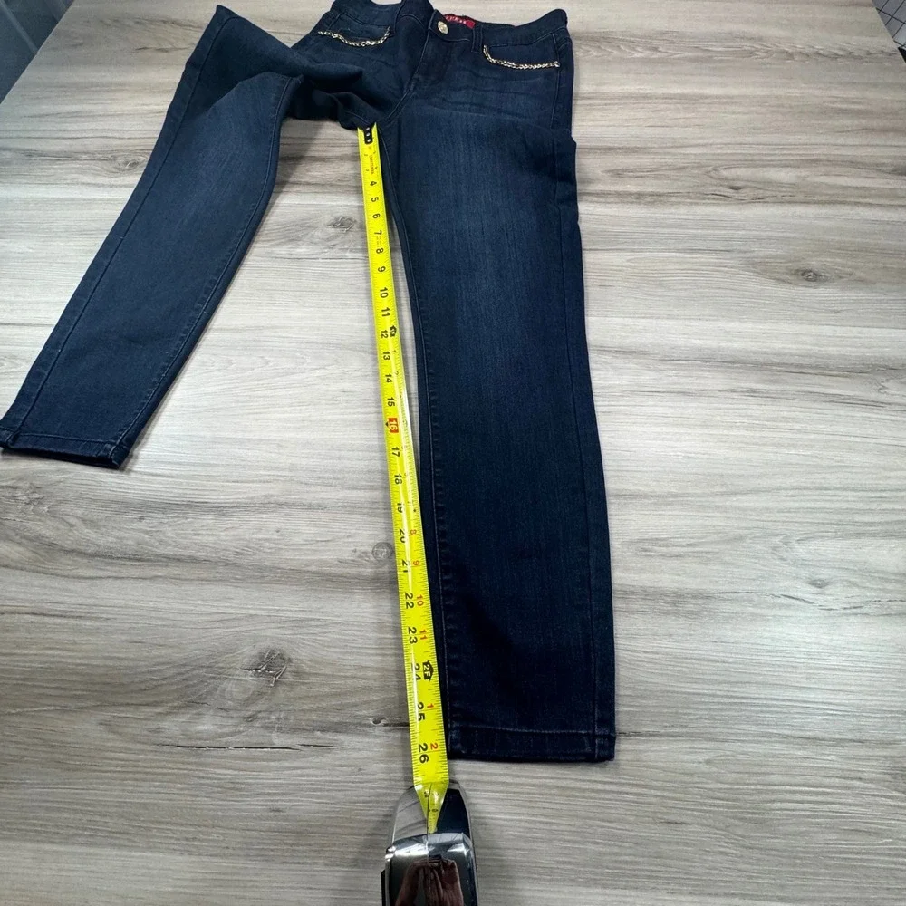 Guess Larissa Chain-Link Women‎ Dark Wash Skinny Jeans  Size 27